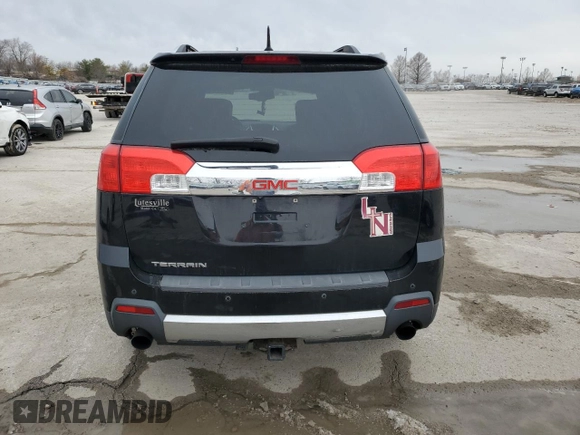 2010 GMC Terrain SLT-2 with VIN 2CTFLHEY5A6253620, listed as a Copart auction lot 45490945 with 179,159 mi miles and Salvage Title. Bid and sale history available at carsss.com. Image 6.