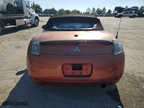 2008 Mitsubishi Eclipse GS with VIN 4A3AL25F98E039380, listed as a Copart auction lot 70479844 with 140,317 mi miles and Salvage Title. Bid and sale history available at carsss.com. Image 6.
