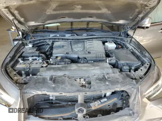 2021 Infiniti QX80 LUXE with VIN JN8AZ2AF2M9719037, listed as a Copart auction lot 72132004 with 105,755 mi miles and Salvage Title. Bid and sale history available at carsss.com. Image 12.