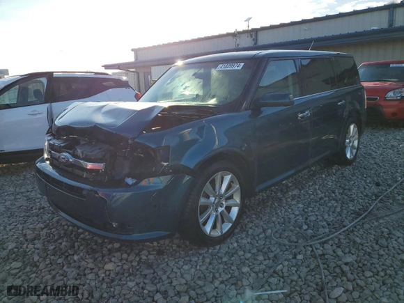 2011 Ford Flex SEL w/Ecoboost with VIN 2FMHK6CT6BBD11712, listed as a Copart auction lot 41839974 with 89,487 mi miles and Salvage Title. Bid and sale history available at carsss.com. Image 1.