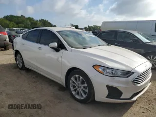 2020 Ford Fusion Hybrid SE with VIN 3FA6P0LU1LR161312, listed as a Copart auction lot 43885153 with 53,395 mi miles. Bid and sale history available at carsss.com. Image 4.