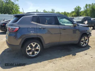 2018 Jeep Compass Limited z VIN 3C4NJDCB9JT143430, wystawiony jako Copart lot #60709655 z przebiegiem 87 539 mil mil oraz Szkoda całkowita • Salvage title. Historia ofert i sprzedaży dostępna na DreamBid. Obrazek 3.