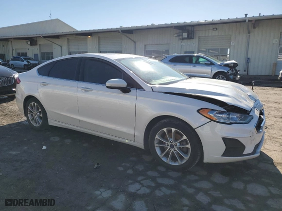 2020 Ford Fusion SE with VIN 3FA6P0HD7LR217908, listed as a Copart auction lot 47853785 with 156,938 mi miles and Salvage Title. Bid and sale history available at carsss.com. Image 4.