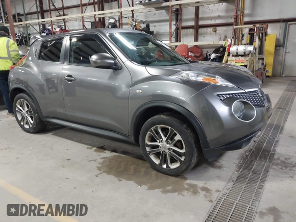 2011 Nissan Juke SL with VIN JN8AF5MV1BT028708, listed as a IAAI auction lot 42001833 with 167,580 mi miles. Bid and sale history available at carsss.com. Image 1.