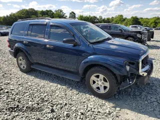 2004 Dodge Durango SLT with VIN 1D4HB48N44F101973, listed as a Copart auction lot 58158175 with 218,670 mi miles and Salvage title. Bid and sale history available at DreamBid. Image 4.