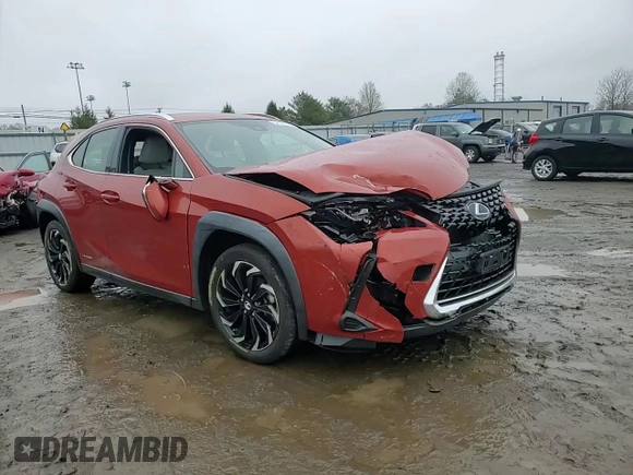 2020 Lexus UX 250h z VIN JTHP9JBHXL2020762, wystawiony jako Copart lot #52128145 z przebiegiem 33 651 mil mil oraz Szkoda całkowita • Salvage title. Historia ofert i sprzedaży dostępna na DreamBid. Obrazek 10.