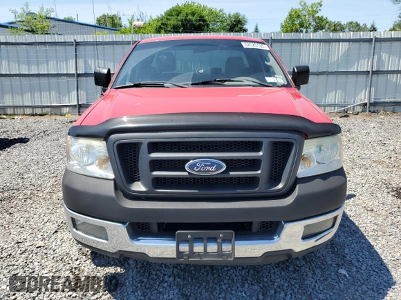 2005 Ford F-150 XL with VIN 1FTRF12255KC49318, listed as a Copart auction lot 62520105 with 118,268 mi miles and Clean title. Bid and sale history available at DreamBid. Image 5.