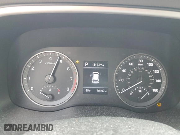 2020 Hyundai Tucson Sport with VIN KM8J3CAL0LU155937, listed as a Copart auction lot 56242685 with 78,107 mi miles and Salvage title. Bid and sale history available at DreamBid. Image 9.