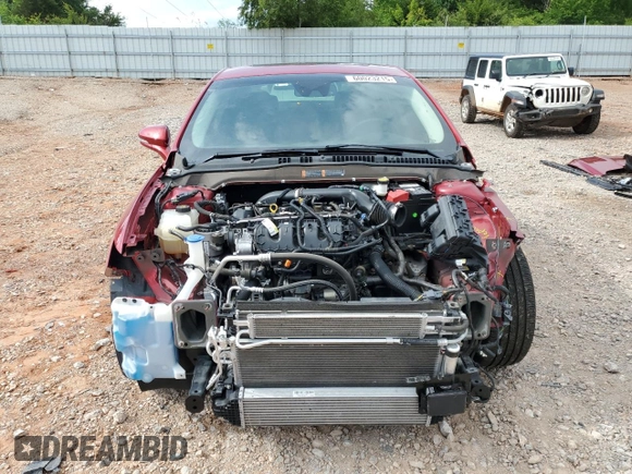2020 Ford Fusion Titanium with VIN 3FA6P0K91LR180973, listed as a Copart auction lot 60023215 with 26,615 mi miles and Salvage title. Bid and sale history available at DreamBid. Image 5.