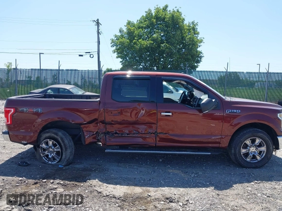 2016 Ford F-150 XLT with VIN 1FTEW1EF2GFD09497, listed as a IAAI auction lot 42579362 with 95,337 mi miles and . Bid and sale history available at DreamBid. Image 6.