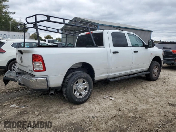 2024 Ram 2500 Tradesman with VIN 3C6UR5CLXRG194675, listed as a Copart auction lot 86159644 with 5,922 mi miles and Salvage Title. Bid and sale history available at carsss.com. Image 3.