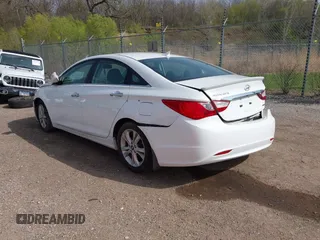 2011 Hyundai Sonata Limited with VIN 5NPEC4ACXBH102893, listed as a IAAI auction lot 42148845 with 80,948 mi miles and . Bid and sale history available at DreamBid. Image 3.