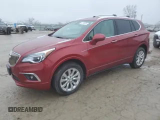 2017 Buick Envision Essence with VIN LRBFXDSA4HD003103, listed as a Copart auction lot 42740085 with 61,118 mi miles and Salvage Title. Bid and sale history available at carsss.com. Image 1.
