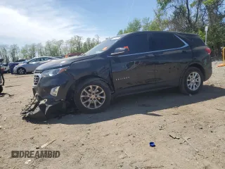 2018 Chevrolet Equinox LT with VIN 2GNAXJEV7J6311371, listed as a Copart auction lot 54108285 with 111,550 mi miles and Salvage title. Bid and sale history available at DreamBid. Image 1.