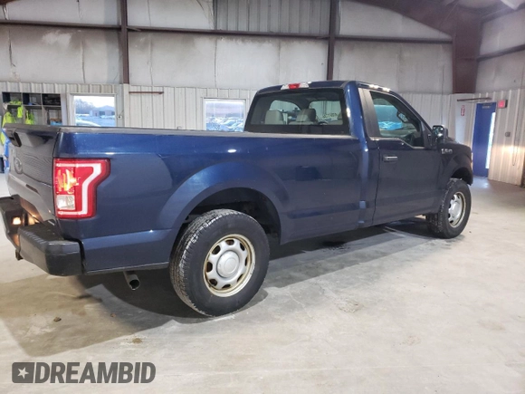 2016 Ford F-150 XL with VIN 1FTMF1C87GKF37941, listed as a Copart auction lot 87061734 with 126,380 mi miles and Salvage Title. Bid and sale history available at carsss.com. Image 3.