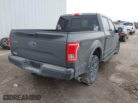 2016 Ford F-150 XL with VIN 1FTEW1CF6GKF16467, listed as a IAAI auction lot 41591844 with 83,579 mi miles and . Bid and sale history available at DreamBid. Image 4.
