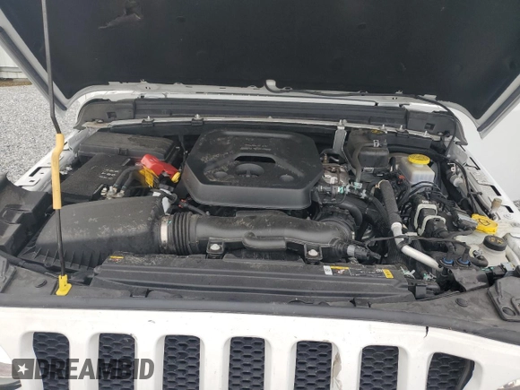 2023 Jeep Wrangler Willys with VIN 1C4HJXDN8PW625204, listed as a Copart auction lot 59328065 with 18,116 mi miles and Salvage title. Bid and sale history available at DreamBid. Image 11.