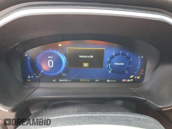 2020 Ford Escape Titanium z VIN 1FMCU9J90LUB15564, wystawiony jako Copart lot #59673625 z przebiegiem 84 474 mil mil oraz Czysty tytuł • Clean title. Historia ofert i sprzedaży dostępna na DreamBid. Obrazek 9.