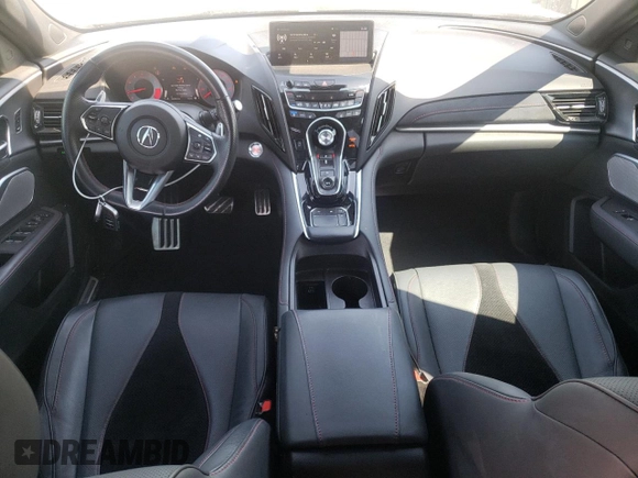 2022 Acura RDX w/A-Spec Package with VIN 5J8TC1H63NL003470, listed as a Copart auction lot 50385295 with 64,208 mi miles and Salvage Title. Bid and sale history available at carsss.com. Image 8.