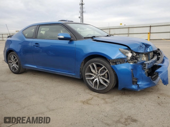 2016 Scion tC with VIN JTKJF5C76GJ021098, listed as a Copart auction lot 43808625 with 88,644 mi miles and Salvage Title. Bid and sale history available at carsss.com. Image 4.