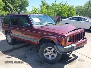 2001 Jeep Cherokee Sport z VIN 1J4FF48S51L516712, wystawiony jako IAAI lot #42247399 z przebiegiem 323 576 mil mil oraz . Historia ofert i sprzedaży dostępna na DreamBid. Obrazek 1.