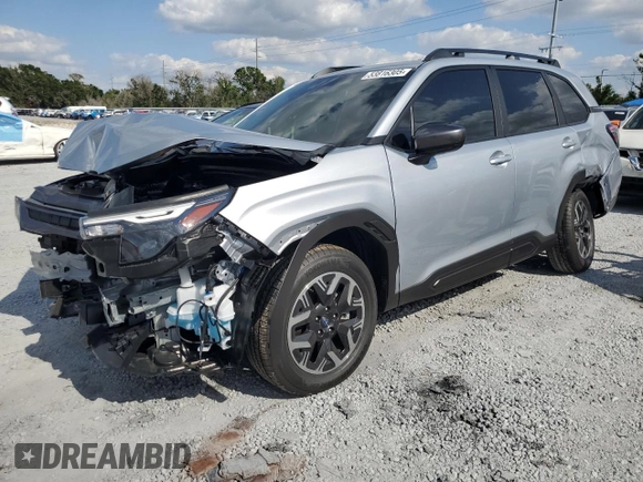 2025 Subaru Forester Premium with VIN JF2SLDDC9SH542604, listed as a Copart auction lot 53816305 with 440 mi miles and Salvage title. Bid and sale history available at DreamBid. Image 1.