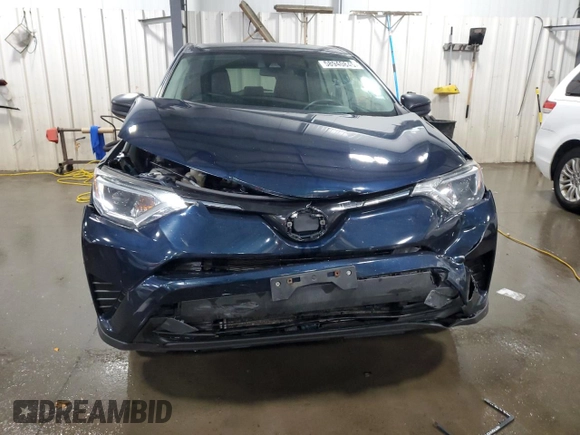 2017 Toyota RAV4 LE with VIN JTMBFREV6HJ165878, listed as a Copart auction lot 58940845 with 120,897 mi miles and Salvage title. Bid and sale history available at DreamBid. Image 5.