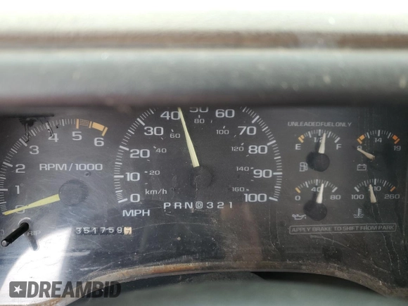 1996 GMC Sierra 1500 with VIN 2GTEC19W5T1518141, listed as a Copart auction lot 51842195 with 351,759 mi miles and Salvage Title. Bid and sale history available at DreamBid. Image 9.