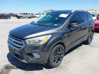 2017 Ford Escape Titanium with VIN 1FMCU0J97HUE07747, listed as a IAAI auction lot 41977788 with 104,560 mi miles. Bid and sale history available at carsss.com. Image 17.