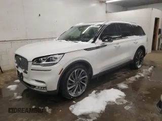 2020 Lincoln Aviator Reserve z VIN 5LM5J7XC1LGL20248, wystawiony jako Copart lot #44613405 z przebiegiem 55 220 mil mil oraz Szkoda całkowita • Salvage title. Historia ofert i sprzedaży dostępna na DreamBid. Obrazek 1.