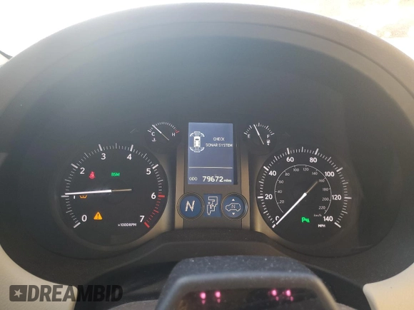 2019 Lexus GX with VIN JTJJM7FX9K5228247, listed as a Copart auction lot 82934544 with 79,672 mi miles and Salvage Title. Bid and sale history available at carsss.com. Image 9.