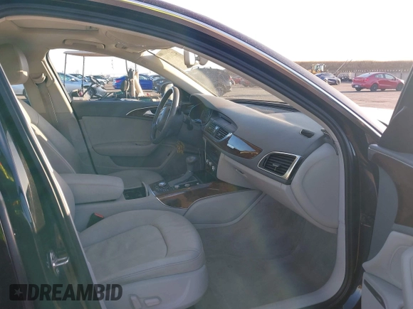 2014 Audi A6 Premium Plus with VIN WAUGFAFC7EN014764, listed as a IAAI auction lot 42261384 with 117,285 mi miles and . Bid and sale history available at DreamBid. Image 5.