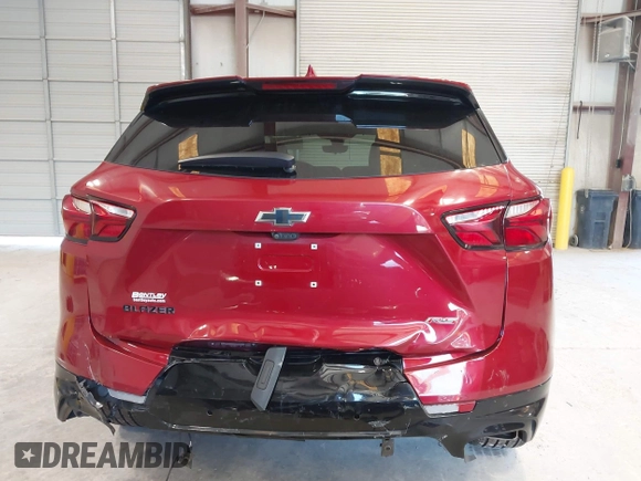 2019 Chevrolet Blazer RS z VIN 3GNKBERS3KS681486, wystawiony jako IAAI lot #42307181 z przebiegiem 104 387 mil mil oraz . Historia ofert i sprzedaży dostępna na DreamBid. Obrazek 16.