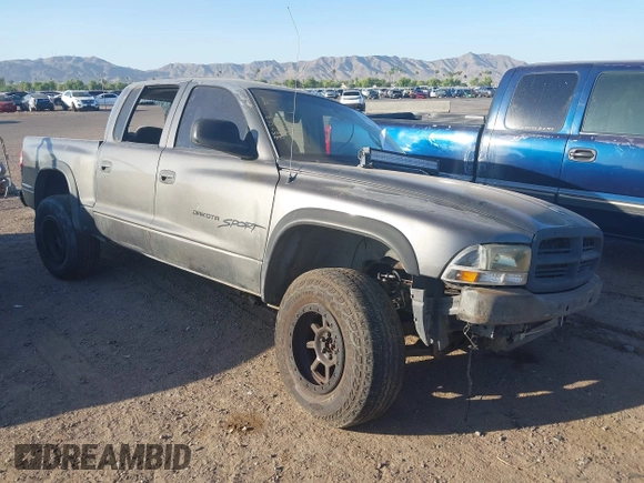 2002 Dodge Dakota with VIN 1B7HG38Z62S553505, listed as a IAAI auction lot 42499787 with 356,218 mi miles and . Bid and sale history available at DreamBid. Image 1.