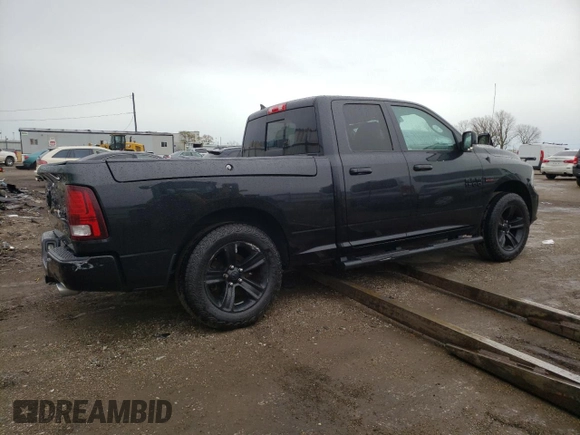 2016 Ram 1500 Sport with VIN 1C6RR7HT9GS296999, listed as a Copart auction lot 78263524 with 73,423 mi miles and Salvage title. Bid and sale history available at DreamBid. Image 3.