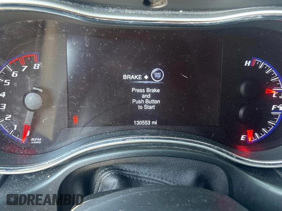 2019 Jeep Grand Cherokee Upland with VIN 1C4RJEAGXKC596779, listed as a Copart auction lot 60659665 with 130,553 mi miles and Clean title. Bid and sale history available at DreamBid. Image 8.