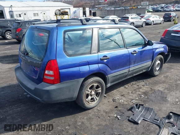2003 Subaru Forester X with VIN JF1SG63633H748955, listed as a IAAI auction lot 41681834 with 236,196 mi miles. Bid and sale history available at carsss.com. Image 4.
