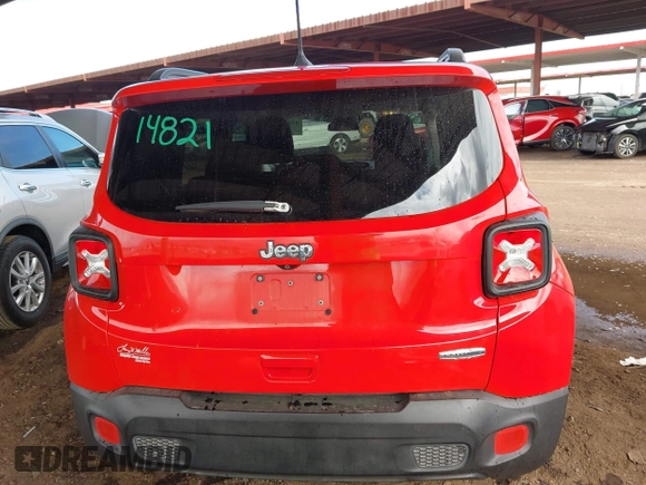 2018 Jeep Renegade Latitude z VIN ZACCJABB8JPJ64054, wystawiony jako IAAI lot #42405048 z przebiegiem 84 708 mil mil oraz . Historia ofert i sprzedaży dostępna na DreamBid. Obrazek 17.