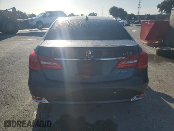 2015 Acura RLX Technology with VIN JH4KC1F59FC001565, listed as a Copart auction lot 65071435 with 297,378 mi miles and Clean title. Bid and sale history available at DreamBid. Image 6.