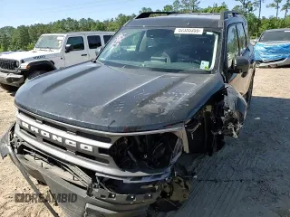 2024 Ford Bronco Sport Big Bend with VIN 3FMCR9B68RRE04374, listed as a Copart auction lot 52355355 with 13,829 mi miles and Salvage title. Bid and sale history available at DreamBid. Image 12.