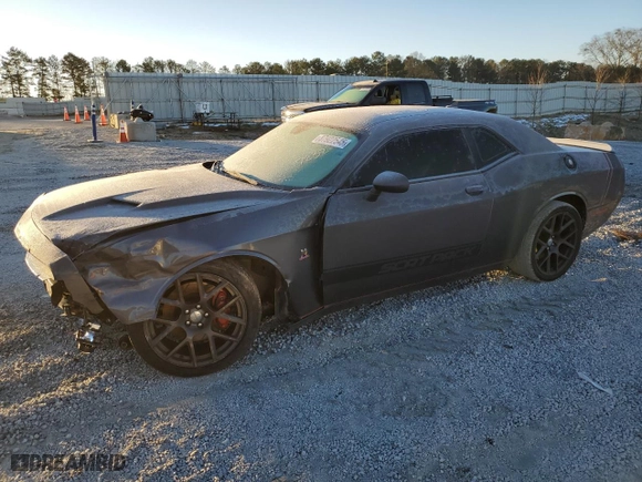 2016 Dodge Challenger R/T Scat Pack with VIN 2C3CDZFJ5GH337232, listed as a Copart auction lot 87922545 with 96,594 mi miles and Salvage Title. Bid and sale history available at carsss.com. Image 1.