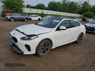 2025 BMW 2 Series 228i xDrive with VIN WBA23GG04S7S51996, listed as a Copart auction lot 61722755 with 4,455 mi miles and Clean title. Bid and sale history available at DreamBid. Image 1.