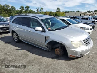 2008 Chrysler Pacifica Touring with VIN 2A8GF68X68R643691, listed as a Copart auction lot 73286434 with 123,864 mi miles and Salvage title. Bid and sale history available at DreamBid. Image 4.