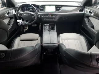 2019 Genesis G80 3.3T Sport with VIN KMTFN4JB0KU320970, listed as a Copart auction lot 79726564 with 65,892 mi miles and Salvage Title. Bid and sale history available at carsss.com. Image 8.