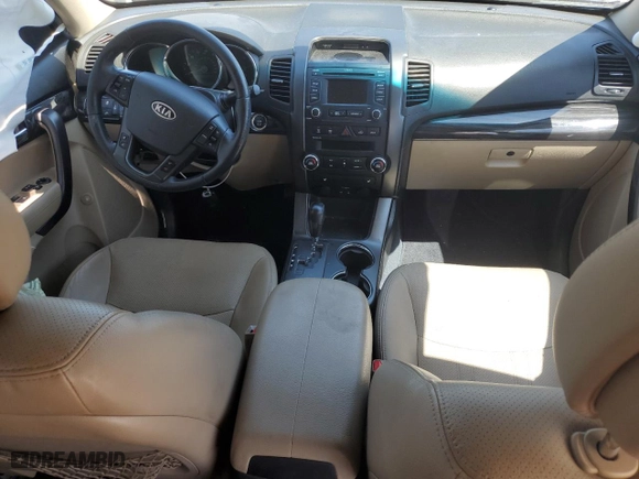 2013 Kia Sorento EX with VIN 5XYKU3A60DG322297, listed as a Copart auction lot 52653525 with 0 mi miles and Salvage Title. Bid and sale history available at carsss.com. Image 8.