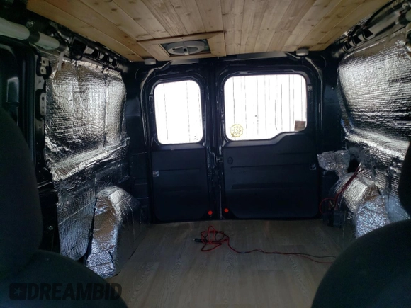 2017 Ram ProMaster City Cargo Tradesman SLT with VIN ZFBERFBB0H6E11846, listed as a Copart auction lot 70185354 with 119,302 mi miles and Clean Title. Bid and sale history available at DreamBid. Image 10.