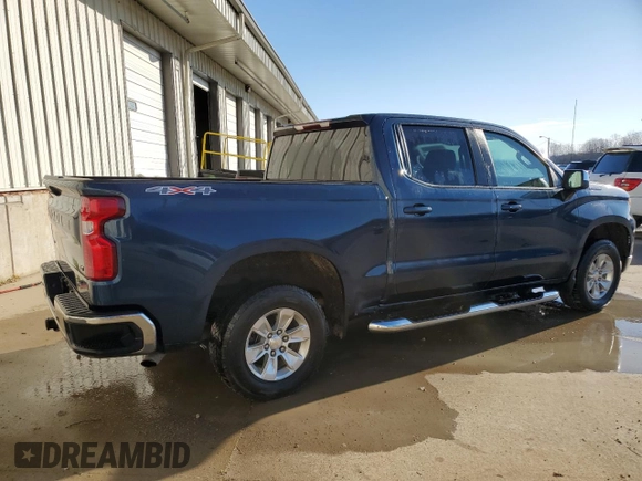 2022 Chevrolet Silverado 1500 LT with VIN 3GCPDDEK1NG516133, listed as a Copart auction lot 50153915 with 113,788 mi miles and Clean Title. Bid and sale history available at DreamBid. Image 3.