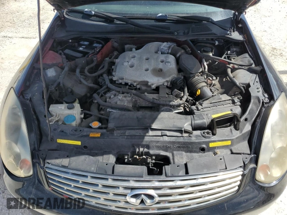 2003 Infiniti G35 Coupe w/Leather with VIN JNKCV54E13M207090, listed as a Copart auction lot 75174504 with 153,243 mi miles and Non Repairable. Bid and sale history available at carsss.com. Image 11.