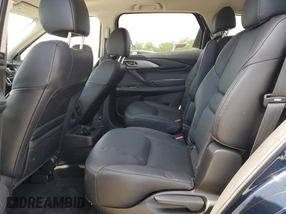 2023 Mazda CX-9 Touring with VIN JM3TCBCY4P0652834, listed as a Copart auction lot 57668725 with 23,370 mi miles and Salvage title. Bid and sale history available at DreamBid. Image 11.