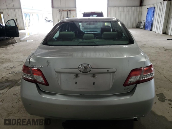 2011 Toyota Camry LE with VIN 4T4BF3EK4BR176016, listed as a Copart auction lot 52691625 with 220,077 mi miles and Salvage Title. Bid and sale history available at carsss.com. Image 6.